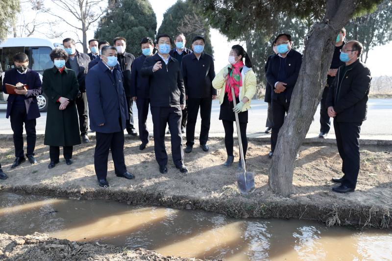 丁小强调研检查芮城县疫情防控和经济运行时强调精准落实四后工作预案