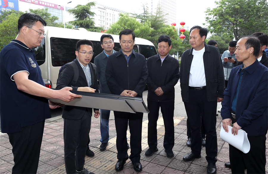 丁小强到中心城区调研城市更新行动-运城市人民政府