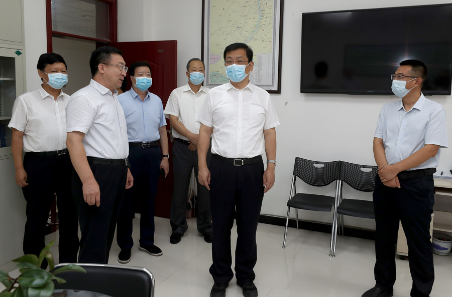 丁小强到山西黄河河务局调研-运城市人民政府门户网站