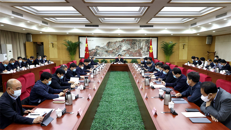 市政府召開常務會議  儲祥好主持