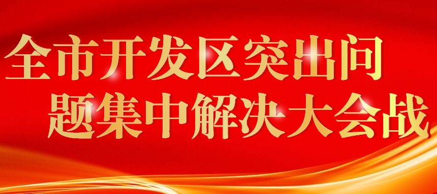 全市开发区突出问题集中解决大会战